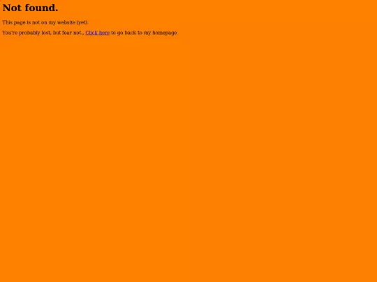 not_found screenshot