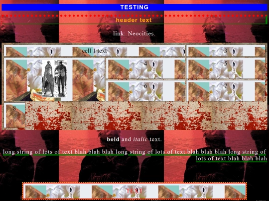 testing screenshot