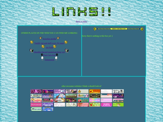 links screenshot