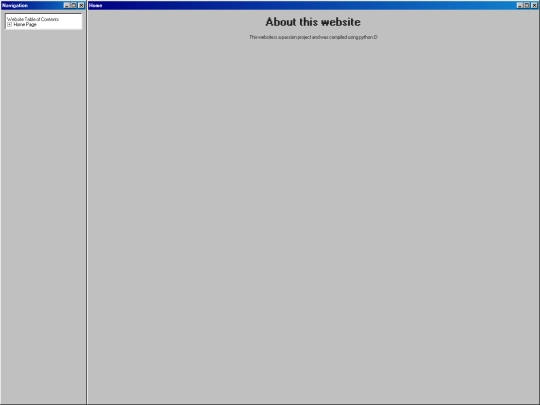 aboutpage screenshot