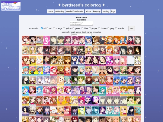 colorstcg/futurecardsall screenshot