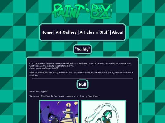 artwork/works/nullify screenshot