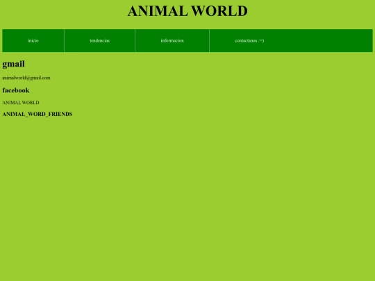 Contactanos screenshot