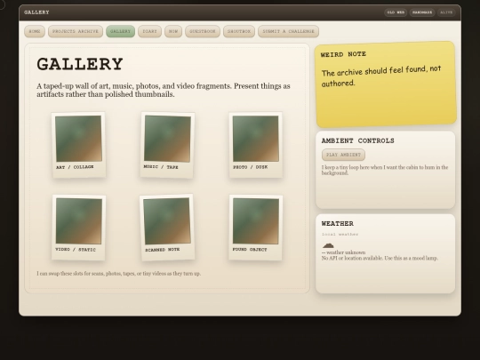pages/gallery screenshot