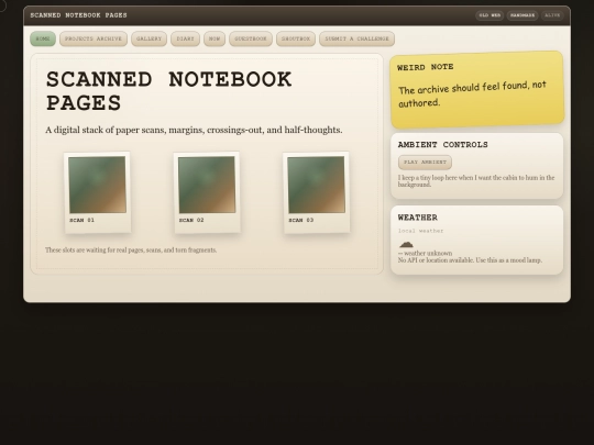 pages/notebooks screenshot