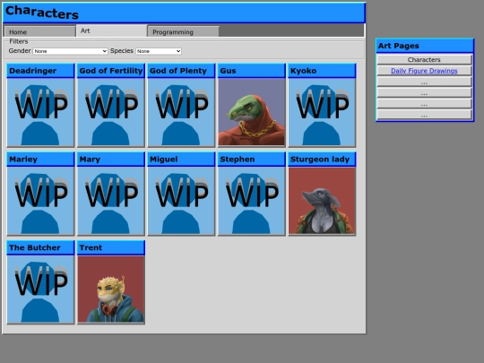 Art/Characters screenshot