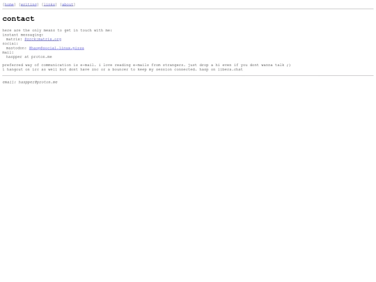 contact screenshot