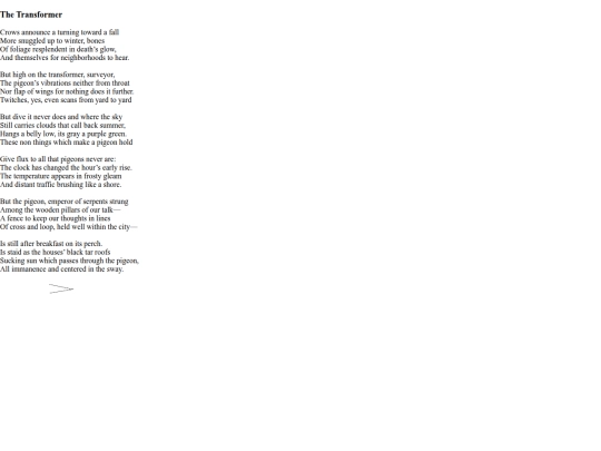 poems/thetransformer screenshot