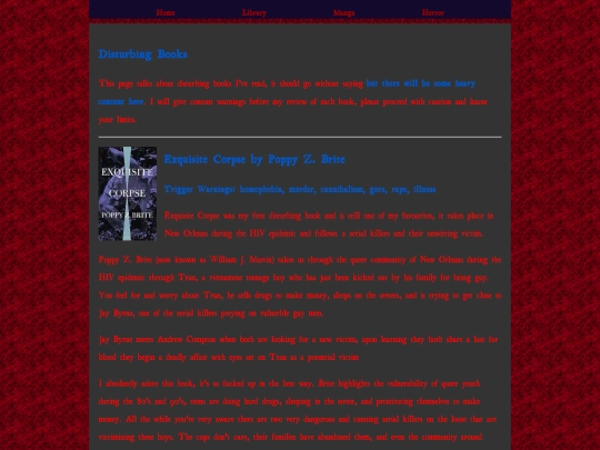 Library/Disturbing-Books screenshot