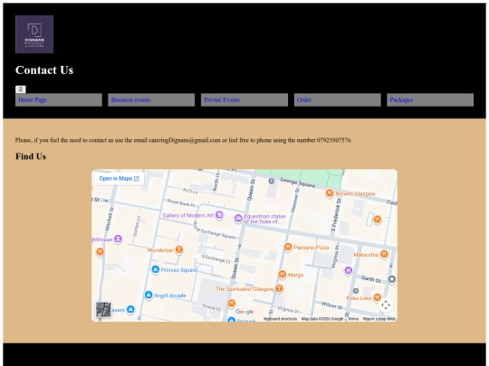 ContactPage screenshot