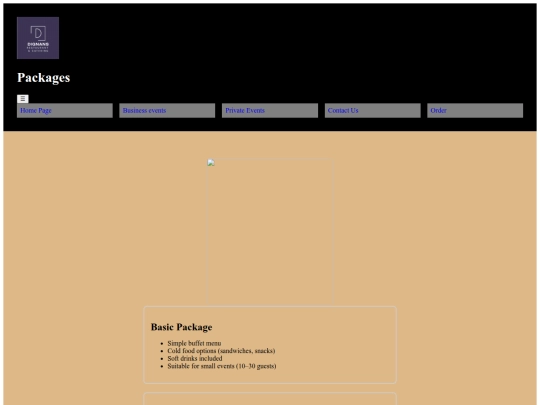 Packages screenshot