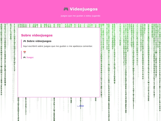 videojuegos screenshot