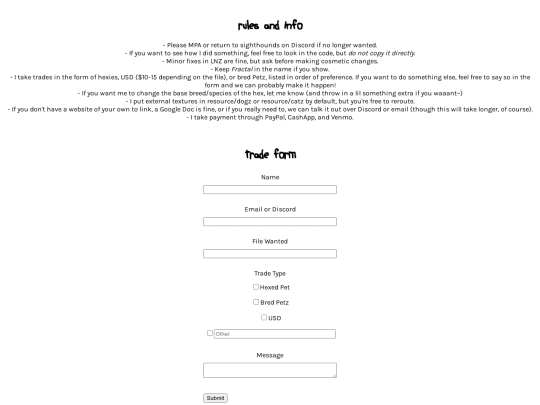 trade screenshot