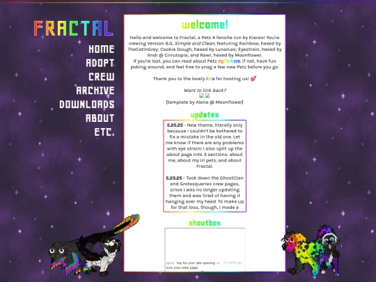v8/home screenshot