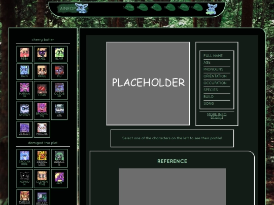 characters screenshot