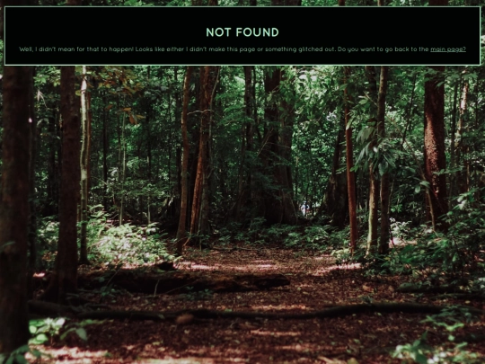 not_found screenshot