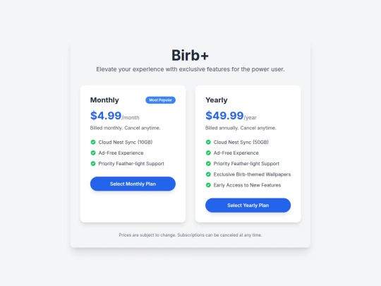 store/subscriptions/birbplus screenshot