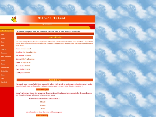 pages screenshot