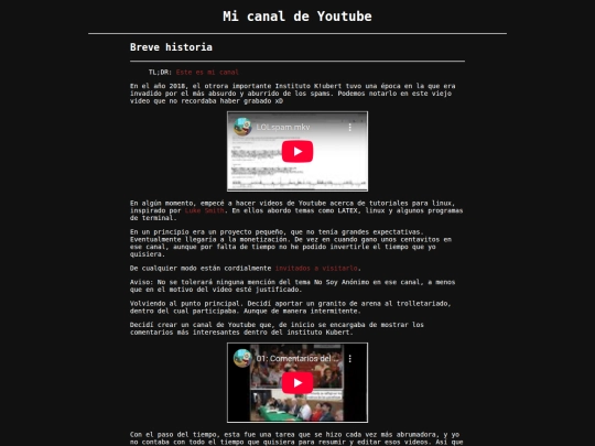 canal-youtube screenshot