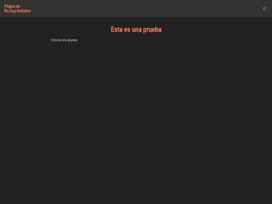 menu screenshot