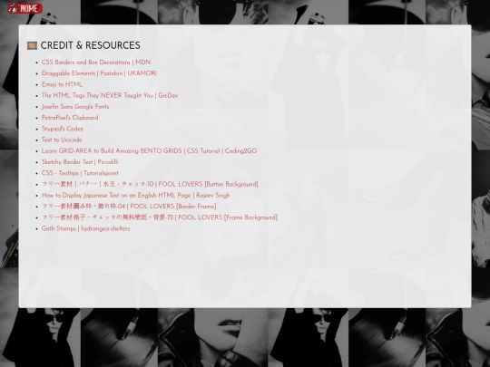 credits screenshot