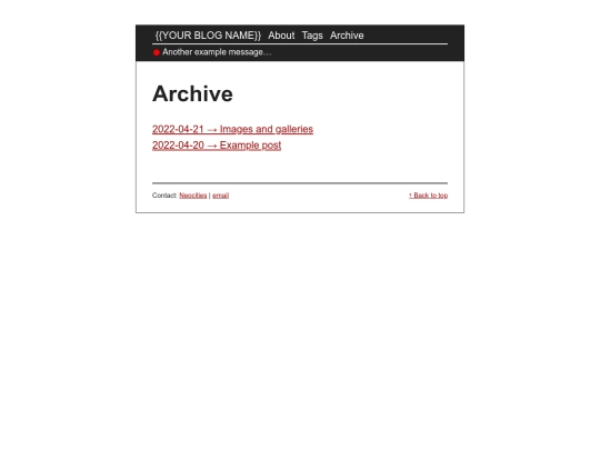 archive screenshot