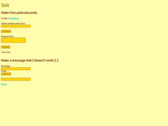 tools screenshot