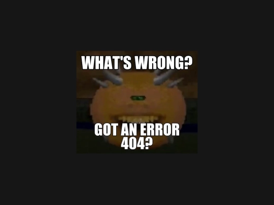 not_found screenshot