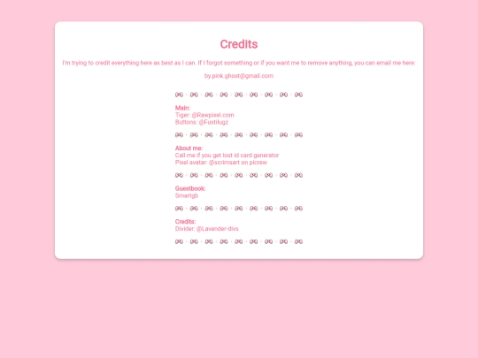 credits screenshot