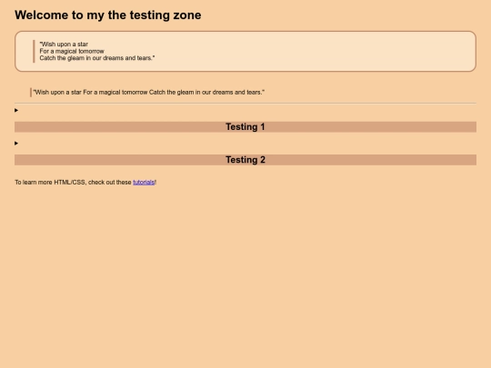 testing screenshot