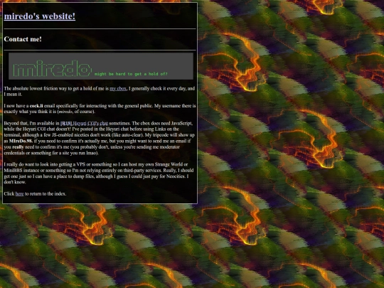 contact screenshot