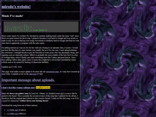 music screenshot