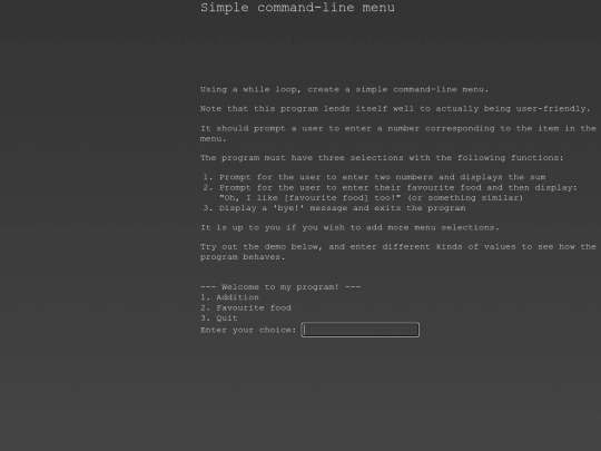 exercises/exercise2 screenshot