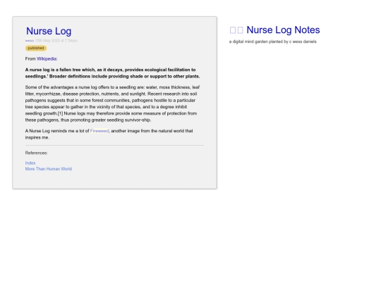 nurse-log screenshot