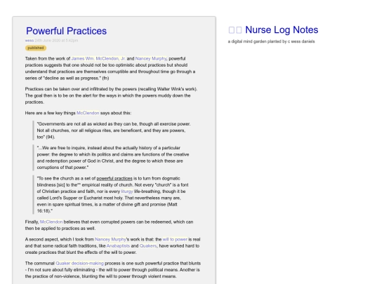 powerful-practices screenshot