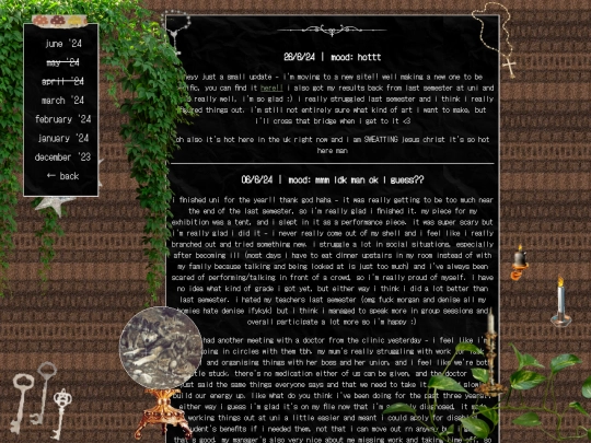 diary screenshot