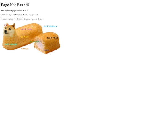 not_found screenshot