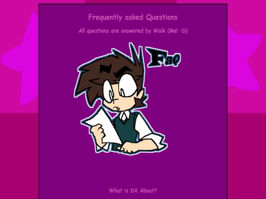faq screenshot