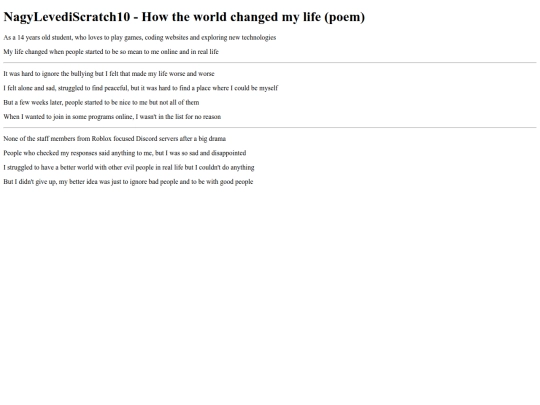 poem screenshot