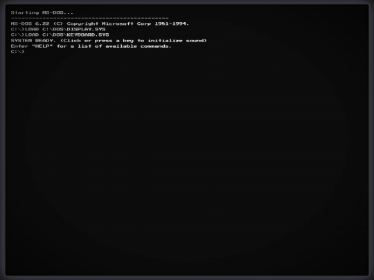 testers/msdossim screenshot