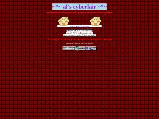 updates screenshot