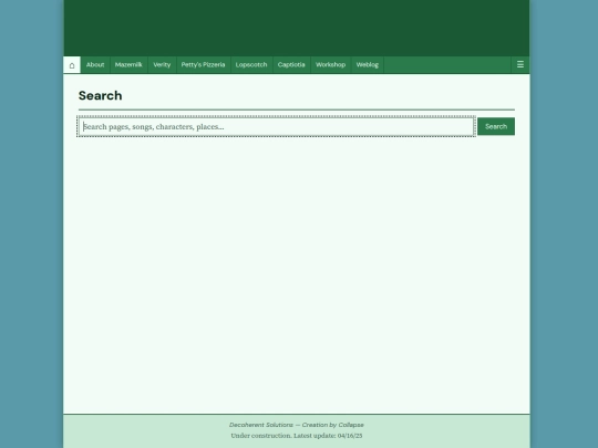 search screenshot