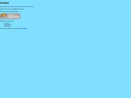 contact screenshot