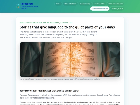 stories screenshot
