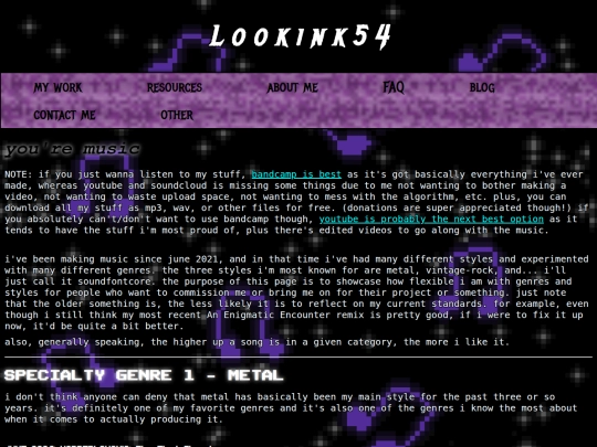 work/music screenshot