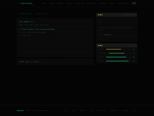 crow screenshot