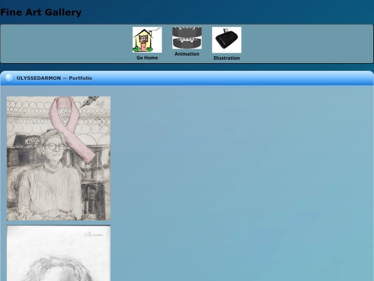 fineartgallery screenshot