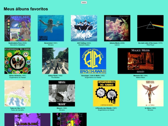albuns screenshot