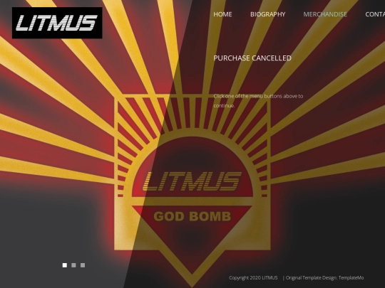 Litmus_Website/Payment_Cancellation screenshot