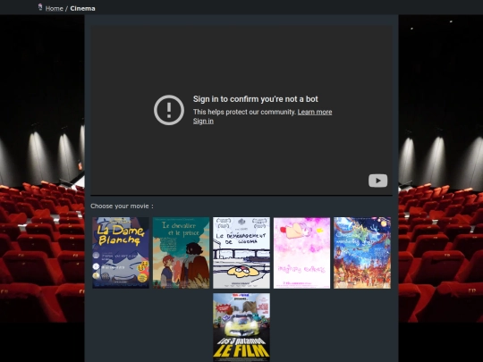 cinema screenshot